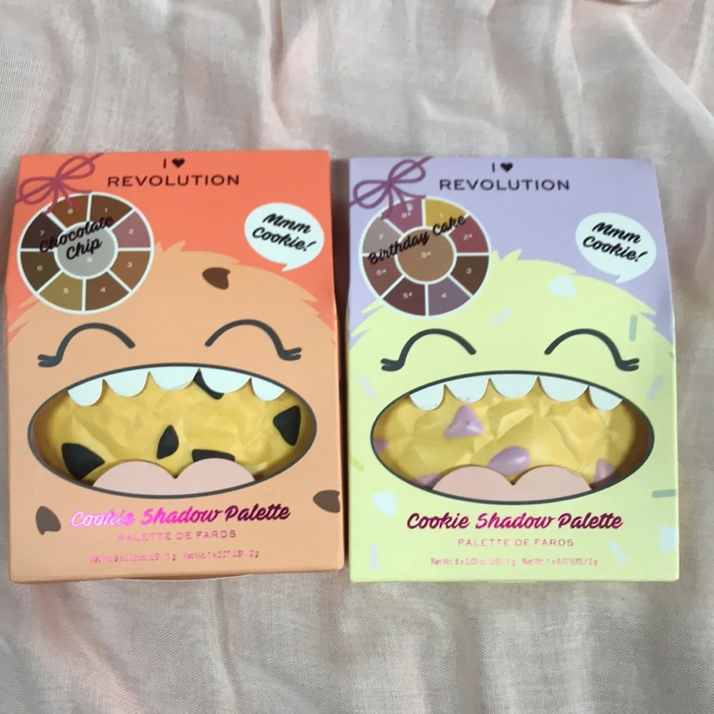 I ❤️ Revolution Cookie Shadow Palettes